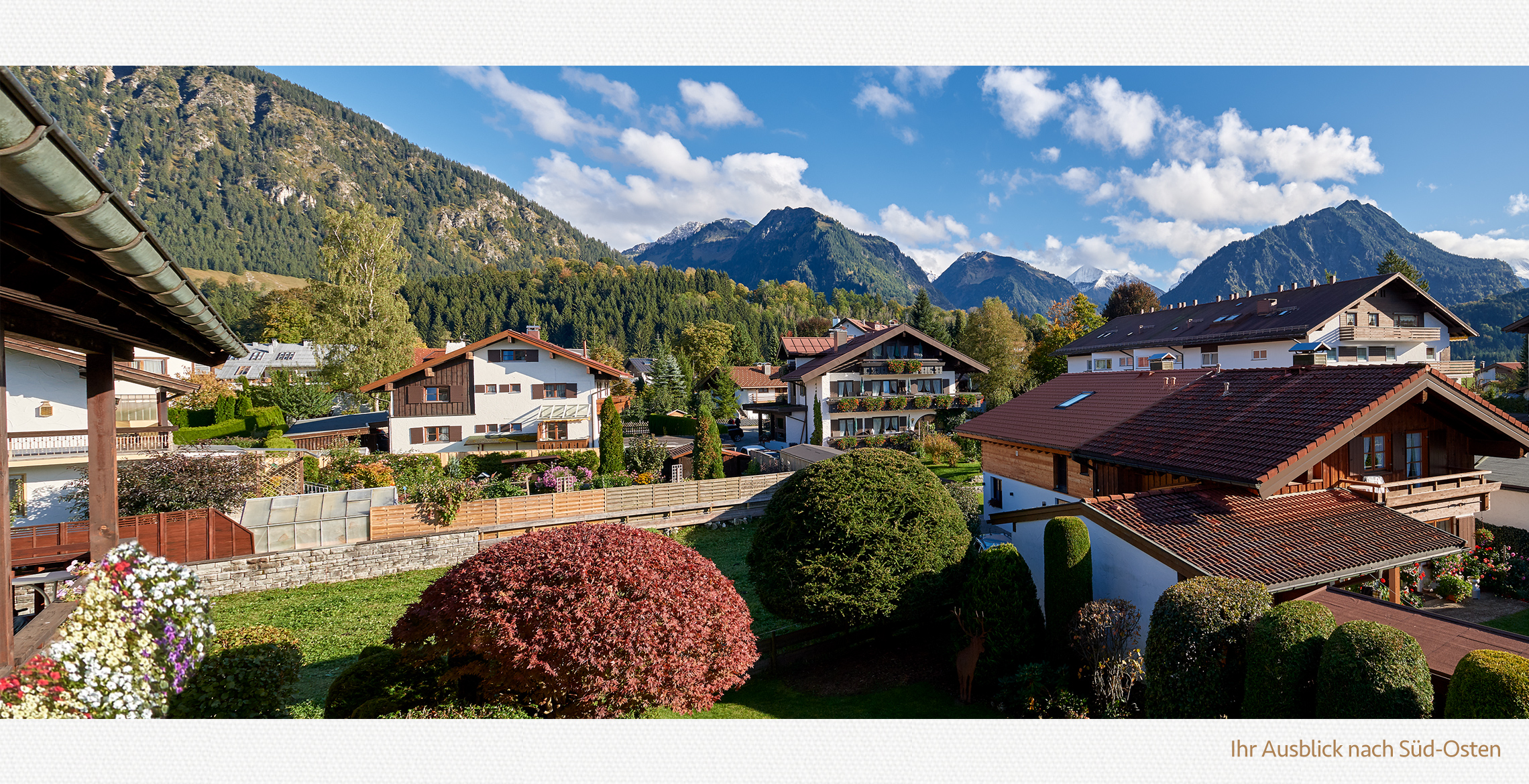 Ausblick Alpenland nach Süd-Osten